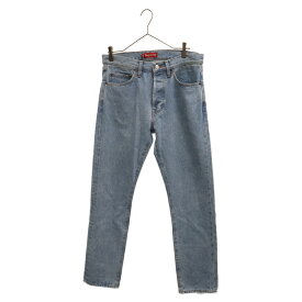 SUPREME(シュプリーム) サイズ:30 22SS Stone Washed Slim Jean ストーンウォッシュ スリム デニムパンツ インディゴブルー【中古】【程度B】【カラーブルー】【取扱店舗BRING THRIFT CLOSET】