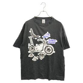 SAINT MICHAEL(セントマイケル) サイズ:XL 23SS ×NEIGHBORHOOD STHD_SS TEE BIKE ×ネイバーフッド バイクプリント 半袖Tシャツ 半袖カットソー ブラック SM-S23-0000-114【中古】【程度B】【カラーブラック】【取扱店舗BRING札幌店】