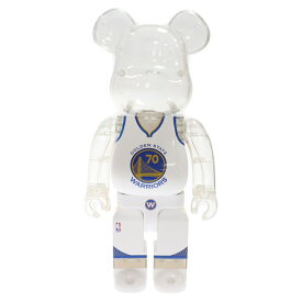 MEDICOM TOY(メディコムトイ) サイズ:400% BE@RBRICK x NBA Golden State Warriors 400% ベアブリック ゴールデンステート ウォリアーズ フィギュア 人形 ホワイト【新古品/中古】【程度S】【カラーホワイト】【オンライン限定商品】