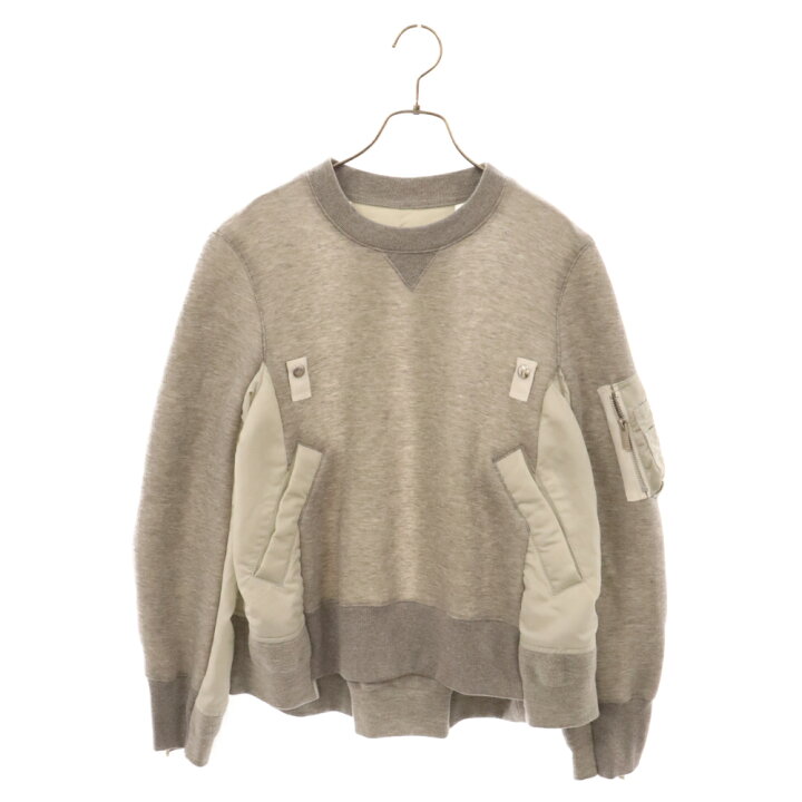楽天市場】Sacai(サカイ) サイズ:1 21AW Nylon Twill Mix Pullover 21 