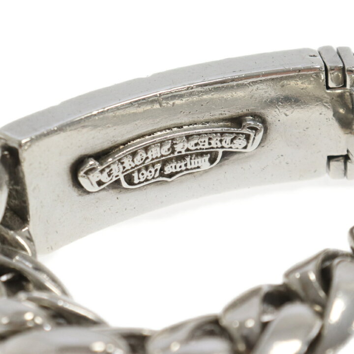 楽天市場】CHROME HEARTS(クロムハーツ) サイズ:11LINK ID FLORAL CRS  