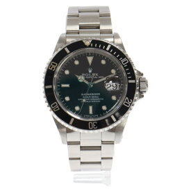 ROLEX(ロレックス) サブマリーナ デイト 16610 黒文字盤 腕時計 シルバー/ブラック 黒サブ【中古】【程度B】【カラーブラック】【取扱店舗AWESOME原宿店】