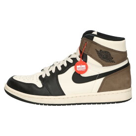 NIKE(ナイキ) サイズ:28.5cm AIR JORDAN 1 RETRO HIGH OG DARK MOCHA エアジョーダン1 レトロ ハイカットスニーカー シューズ ダークモカ ブラウン US10.5/28.5cm 555088-105【中古】【程度B】【カラーブラウン】【取扱店舗新宿】