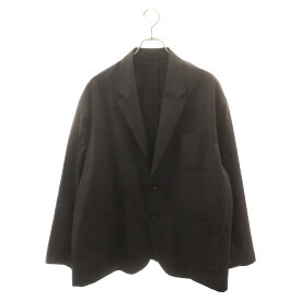 UNIFORM EXPERIMENT(ユニフォームエクスペリメント) サイズ:3 22AW 4WAY TWILL OVERSIZED 2BUTTON JACKET ツイル オーバーサイズ 2B テーラードジャケット ブラック UE-222018【中古】【程度A】【カラーブラック】【オンライン限定商品】