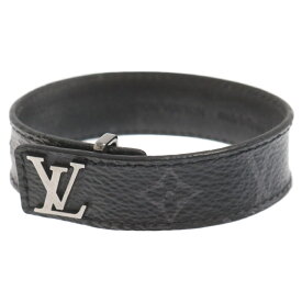 LOUIS VUITTON(ルイヴィトン) M6456 ブラスレLVスリム モノグラムエクリプス ブレスレット【中古】【程度B】【カラーブラック】【取扱店舗BRING札幌店】