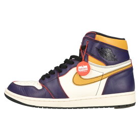 NIKE(ナイキ) サイズ:28.0cm AIR JORDAN 1 RETRO HIGH OG DEFIANT LAKERS CD6578-507 エアジョーダン1 ディフィアント レイカーズ シカゴ ハイカットスニーカー US10/28.0cm【中古】【程度A】【カラーホワイト】【取扱店舗BRINGアメリカ村店】