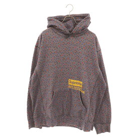 SUPREME(シュプリーム) サイズ:XL 21AW×JUNYA WATANABE COMME des GARCONS MAN Hooded Sweatshirt ジュンヤワタナベ コムデギャルソンマン ロゴプリントスウェットプルオーバーパーカー マルチ【中古】【程度B】【カラーマルチカラー】【取扱店舗BRING仙台店】