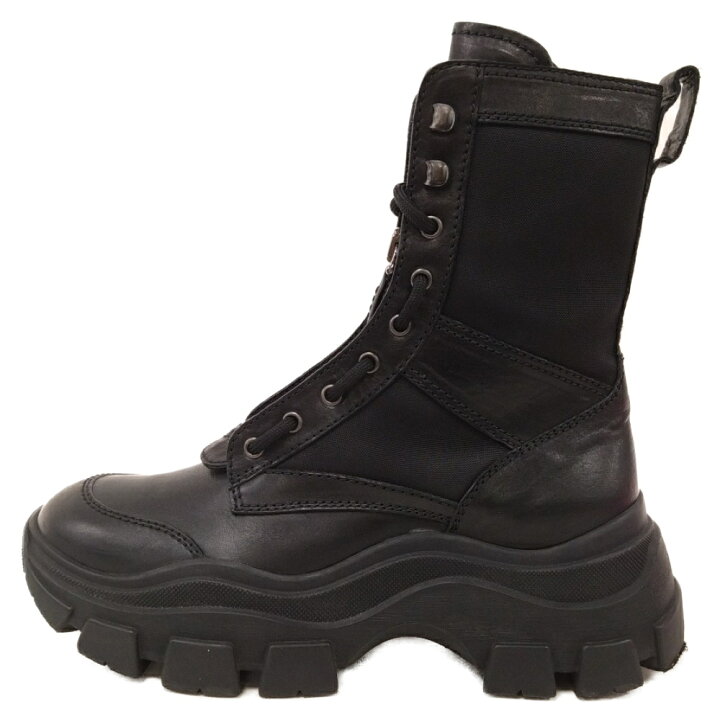 楽天市場】PRADA(プラダ) サイズ:8 Chunky Sole Combat Boots チャン 