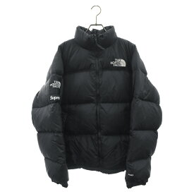 SUPREME(シュプリーム) サイズ:M 24SS × The North Face Split Nuptse Jacket ザノースフェイス スプリットヌプシ ダウンジャケット ブラック ND02400I【中古】【程度A】【カラーブラック】【オンライン限定商品】