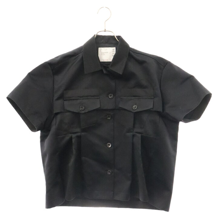 楽天市場】Sacai(サカイ) サイズ:1 22SS SATIN SHIRT サテン 半袖 