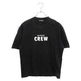 BALENCIAGA(バレンシアガ) サイズ:XXS 20SS Crew Logo Tee クルーロゴTシャツ 612966 TIV24 ブラック 半袖Tシャツ【中古】【程度B】【カラーブラック】【取扱店舗新宿】
