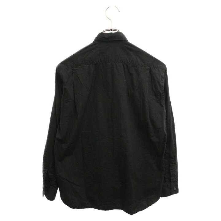 COMMEdesGARCONS SHIRT】異素材ドッキング ロングシャツ S - その他