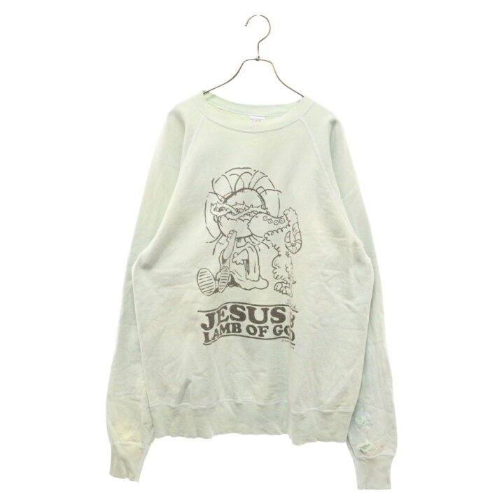 楽天市場】SAINT MICHAEL(セントマイケル) サイズ:XL 23AW JESUS CREW 