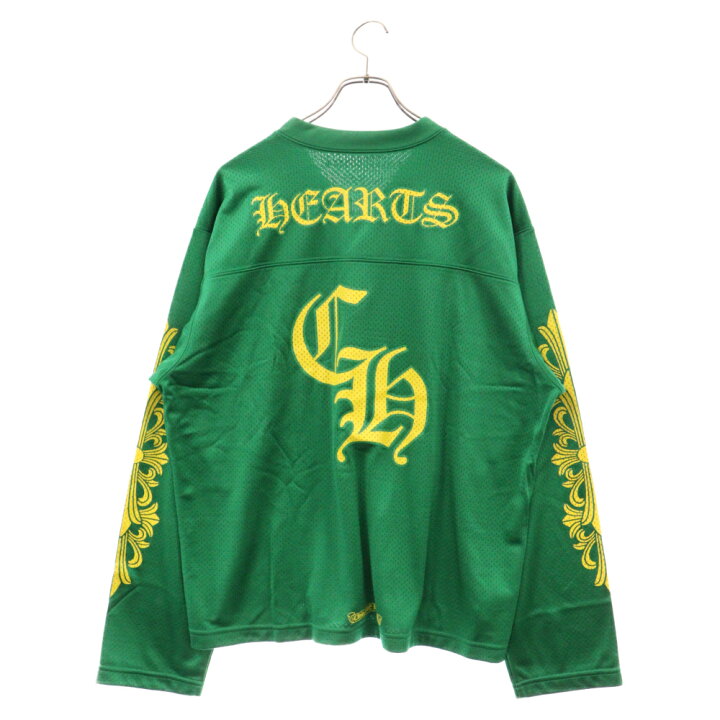 楽天市場】CHROME HEARTS(クロムハーツ) サイズ:L MESH WARM UP JERSEY 