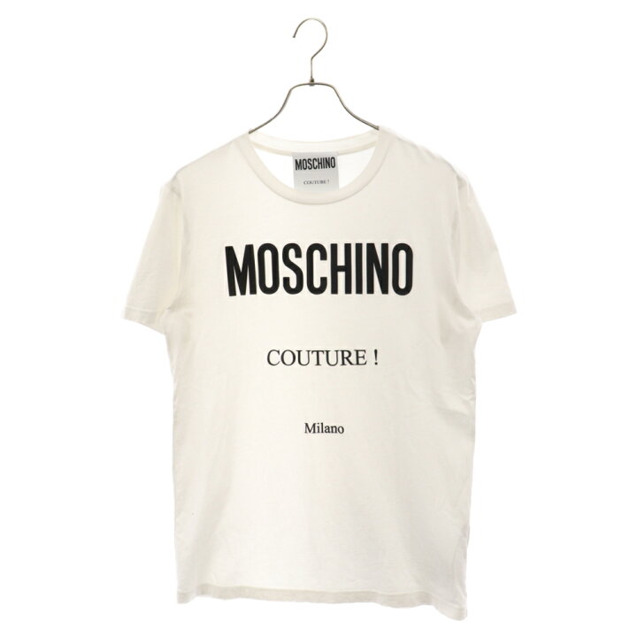 楽天市場】MOSCHINO(モスキーノ) サイズ:46 21AW COUTURE フロントロゴ 