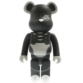 MEDICOM TOY(メディコムトイ) サイズ:1000% BE@RBRICK NIKE SB BLACK 1000% ベアブリック ナイキ エスビーブラック 人形 フィギュア ブラック【新古品/中古】【程度S】【カラーブラック】【オンライン限定商品】