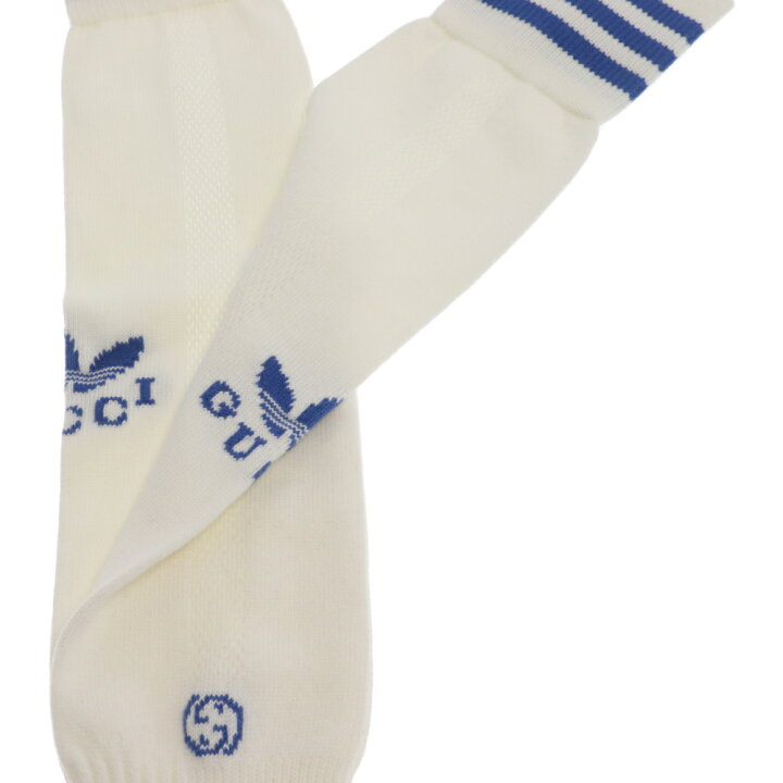 楽天市場】GUCCI(グッチ) サイズ:M ×ADIDAS LONG SOCKS アディダス 