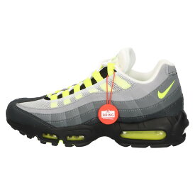 NIKE(ナイキ) サイズ:26.0cm AIR MAX 95 OG Neon Yellow エアマックス 95 イエローグラデ ローカットスニーカー グレー US8/26cm CT1689-001【新古品/中古】【程度S】【カラーグレー】【取扱店舗BRING KICKS】