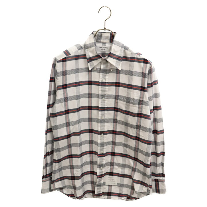 楽天市場】THOM BROWNE(トムブラウン) サイズ:2 ボタンダウンチェック 