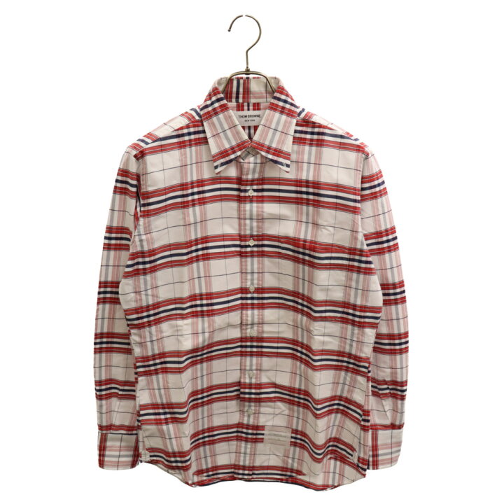楽天市場】THOM BROWNE(トムブラウン) サイズ:2 ボタンダウンチェック 