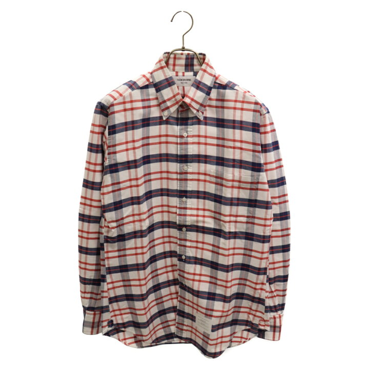 楽天市場】THOM BROWNE(トムブラウン) サイズ:2 ボタンダウンチェック  