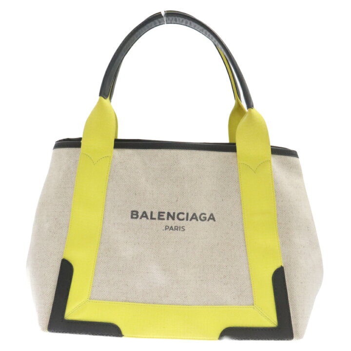 楽天市場】BALENCIAGA(バレンシアガ) NAVY CABAS S ネイビーカバス 