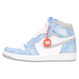 NIKE(ナイキ) サイズ:US8.5/26.5cm AIR JORDAN 1 RETRO HIGH OG HYPER ROYAL 555088-402 エアジョーダン1 ハイパーロイヤル ハイカットスニーカー US8.5/26.5cm ホワイト/ブルー【新古品/中古】【程度S】【カラーホワイト】【取扱店舗渋谷】