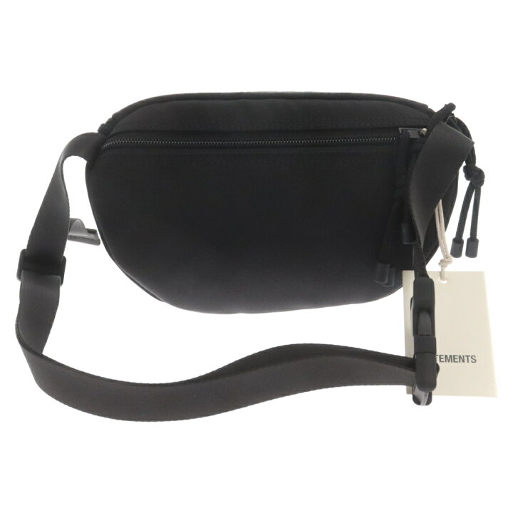楽天市場】VETEMENTS(ヴェトモン) ALL BLACK LOGO FANNY PACK オール  