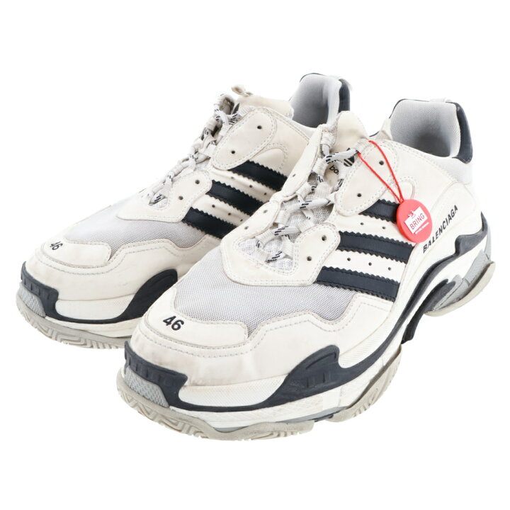 楽天市場】BALENCIAGA(バレンシアガ) サイズ:46 ×adidas TRIPLE S 