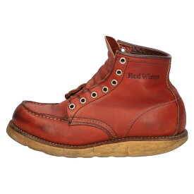 RED WING(レッド ウイング) サイズ:6 8131 IRISH SETTER アイリッシュセッター レザー ショート ブーツ ワークブーツ ブラウン【中古】【程度B】【カラーブラウン】【取扱店舗BRING THRIFT CLOSET】