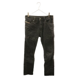 DIESEL(ディーゼル) サイズ:28 THAVAR スリムストレッチスキニー ジョガーパンツ ブラック【中古】【程度B】【カラーブラック】【オンライン限定商品】