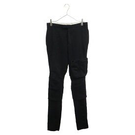 RAF SIMONS(ラフシモンズ) サイズ:50 18AW Slim pants with pockets ポケット付き ウールスリムパンツ 182-327 ブラック【中古】【程度B】【カラーブラック】【オンライン限定商品】