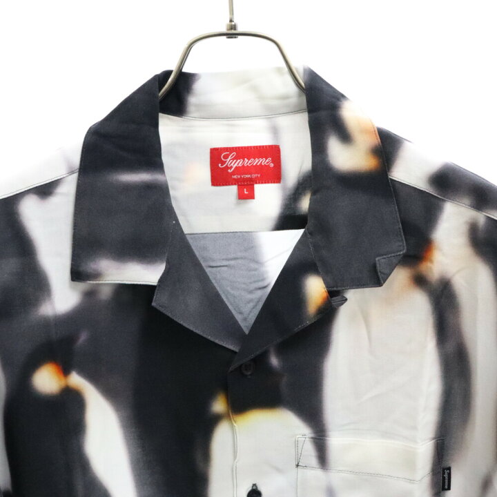楽天市場】SUPREME(シュプリーム) サイズ:L 20AW Penguins Rayon S/S 
