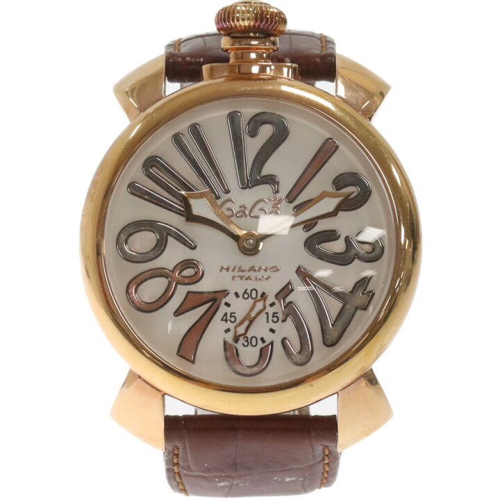 楽天市場】GaGa MILANO(ガガミラノ) サイズ:48MM Manuale 48mm 5011.08 