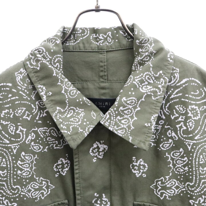 楽天市場】AMIRI(アミリ) サイズ:52 BLEACHED BANDANA M-65 ブリーチド 