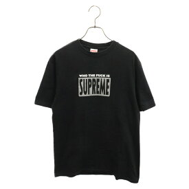 SUPREME(シュプリーム) サイズ:S 19SS Center Logo センターロゴ クルーネック半袖Tシャツ ブラック【中古】【程度B】【カラーブラック】【オンライン限定商品】