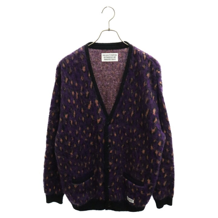 楽天市場】WACKO MARIA(ワコマリア) サイズ:L 21AW LEOPARD MOHAIR 