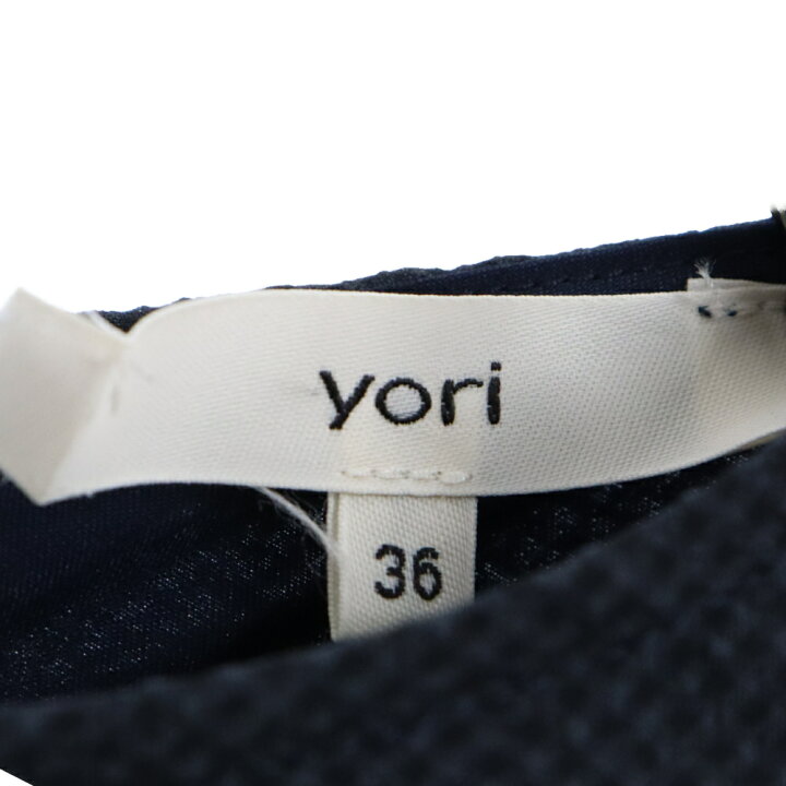 楽天市場】yori(ヨリ) サイズ:36 22SS ギンガムチェック フリル 
