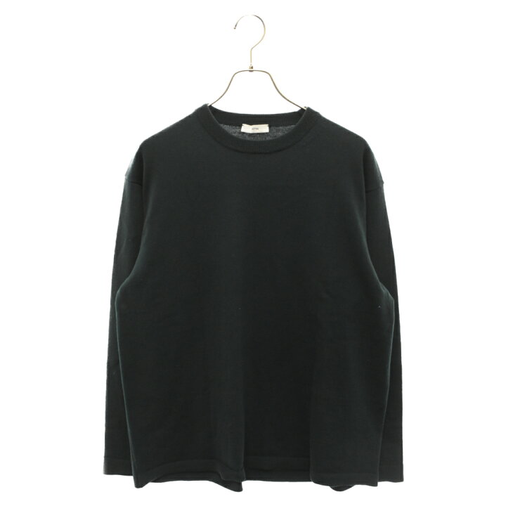 楽天市場】ATON(エイトン) サイズ:4 NATURAL DYE WOOL CREWNECK 