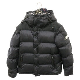 BURBERRY(バーバリー) サイズ:XL LOCKWELL ロックウェル ダウンジャケット ブラック 8018732【中古】【程度A】【カラーブラック】【オンライン限定商品】