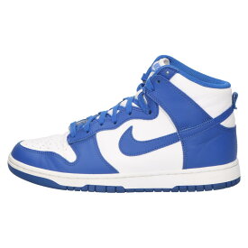 NIKE(ナイキ) サイズ:27.0cm DUNK HIGH RETRO GAME ROYAL ダンクハイ ゲームロイヤル ハイカットスニーカーシューズ ブルー US9/27.0cm DD1399-102【中古】【程度B】【カラーブルー】【オンライン限定商品】