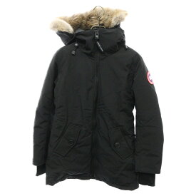 CANADA GOOSE(カナダグース) サイズ:M ROSEMONT PARKA FF ローズモントパーカ ロゴパッチ ダウンジャケット ブラック 3030LA【中古】【程度A】【カラーブラック】【オンライン限定商品】