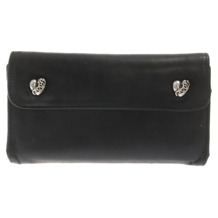 CHROME HEARTS LONG WALLET グリーシー 財布（CHROME HEARTS (クロム  