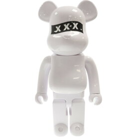 MEDICOM TOY(メディコムトイ) サイズ:1000% BE@RBRICK GOD SELECTION XXX 1000% ベアブリック ゴッドセレクション トリプルエックス フィギュア 人形 ホワイト【中古】【程度B】【カラーホワイト】【取扱店舗BRING KICKS】