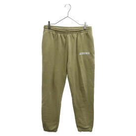 JACQUEMUS(ジャックムス) サイズ:S LE JOGGING スウェットパンツ ライトカーキ 22H226JS081-2210【中古】【程度B】【カラーグリーン】【取扱店舗BRING渋谷ANNEX店】