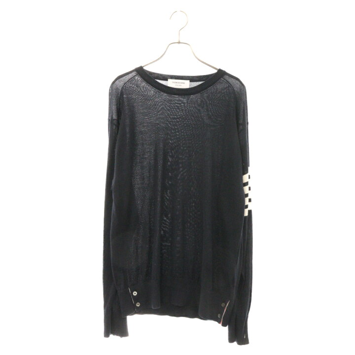楽天市場】THOM BROWNE(トムブラウン) サイズ:4 4Bar Crewneck Knit 