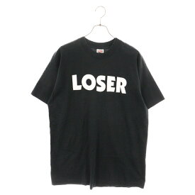 VINTAGE(ヴィンテージ) サイズ:XL 90-00S SUB POP LOSER サブポップ ルーザー グラフィックプリント 半袖Tシャツ ブラック フルーツ2枚タグ【中古】【程度B】【カラーブラック】【取扱店舗AWESOME原宿店】