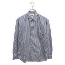 楽天市場】supreme stripe shirtの通販 シュプリーム ルーズ フィット マルチ ストライプ エスエス シャツ ブルー M
