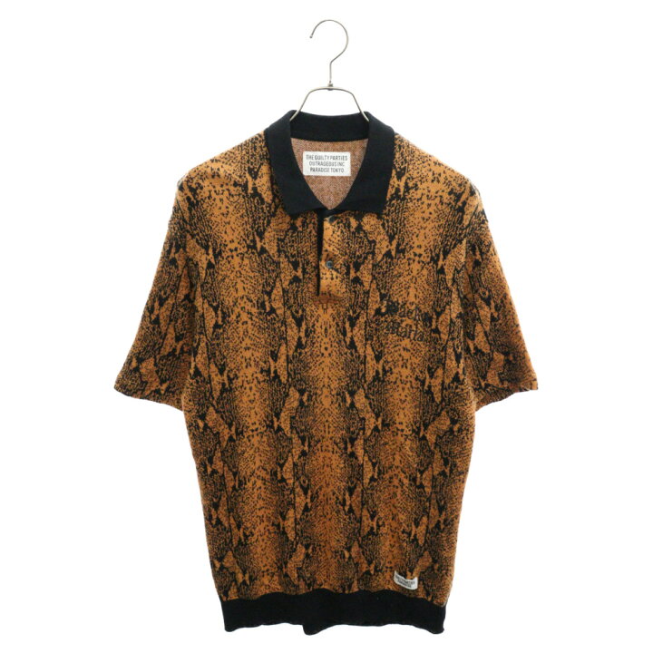 楽天市場】WACKO MARIA(ワコマリア) サイズ:M 23SS S/S PYTHON KNIT  