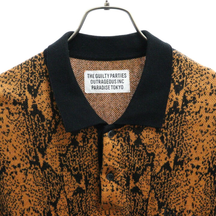 楽天市場】WACKO MARIA(ワコマリア) サイズ:M 23SS S/S PYTHON KNIT 